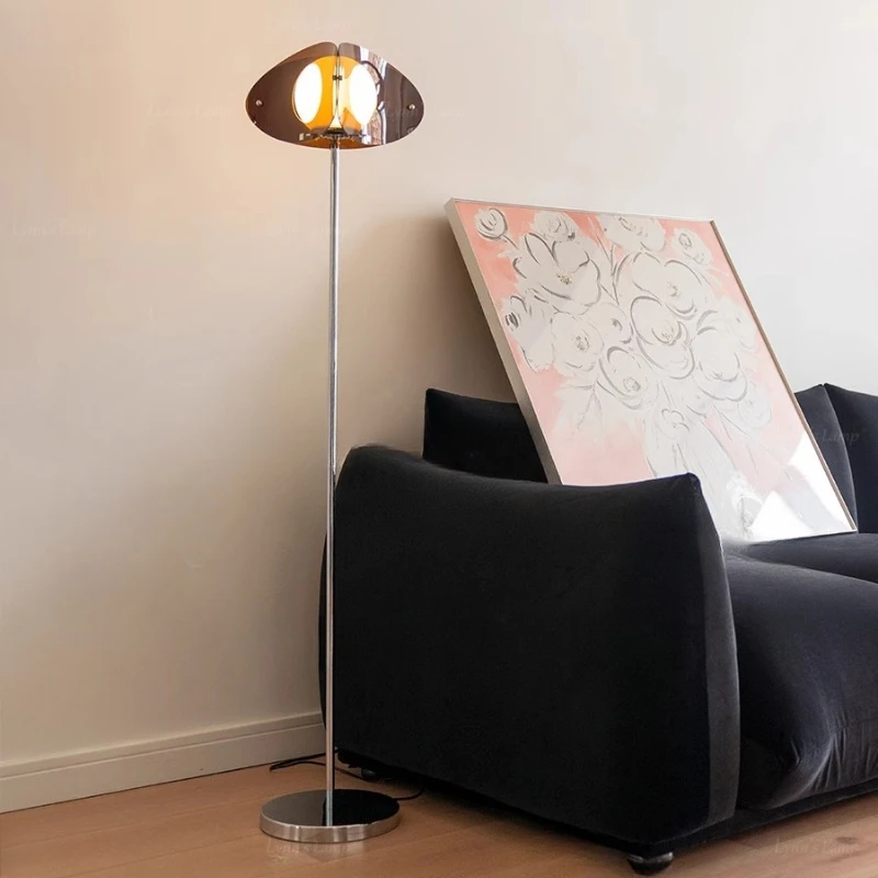 باوهاوس مصابيح أرضية أريكة الجانب غرفة المعيشة السرير الإقامة المنزلية الرجعية غرفة نوم منزل ديكور فني LED أضواء عمودية الإنارة #1