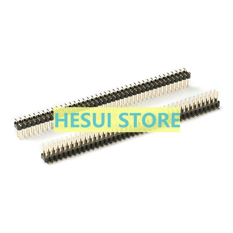 Single/double row stitch 2.54MM pitch 1*40 2*40P Straight needle curved needle patch Long row stitch special