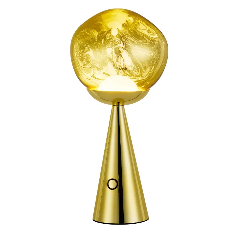 

Lava table lamp bedside advanced sense portable magnetic charging plug-in bedroom art creative decorative table lamp
