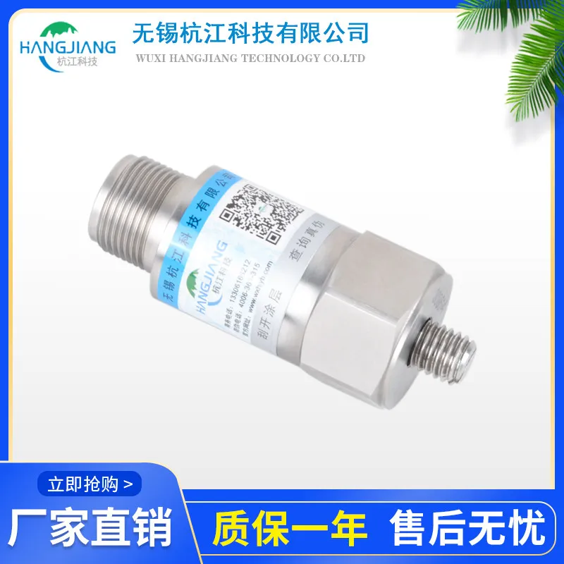 T1100A-02-00 Piezoelectric Accelerometer (IEPE) Vibration Probe for Industrial Vibration Measurement