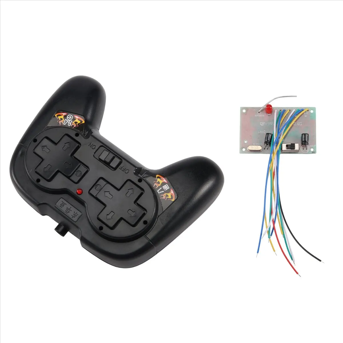 newA10R 8CH 2.4G Wireless RC Toy Module Remote Control Receiver Transmitter 4-6V 50M Kit Remote Control Parts