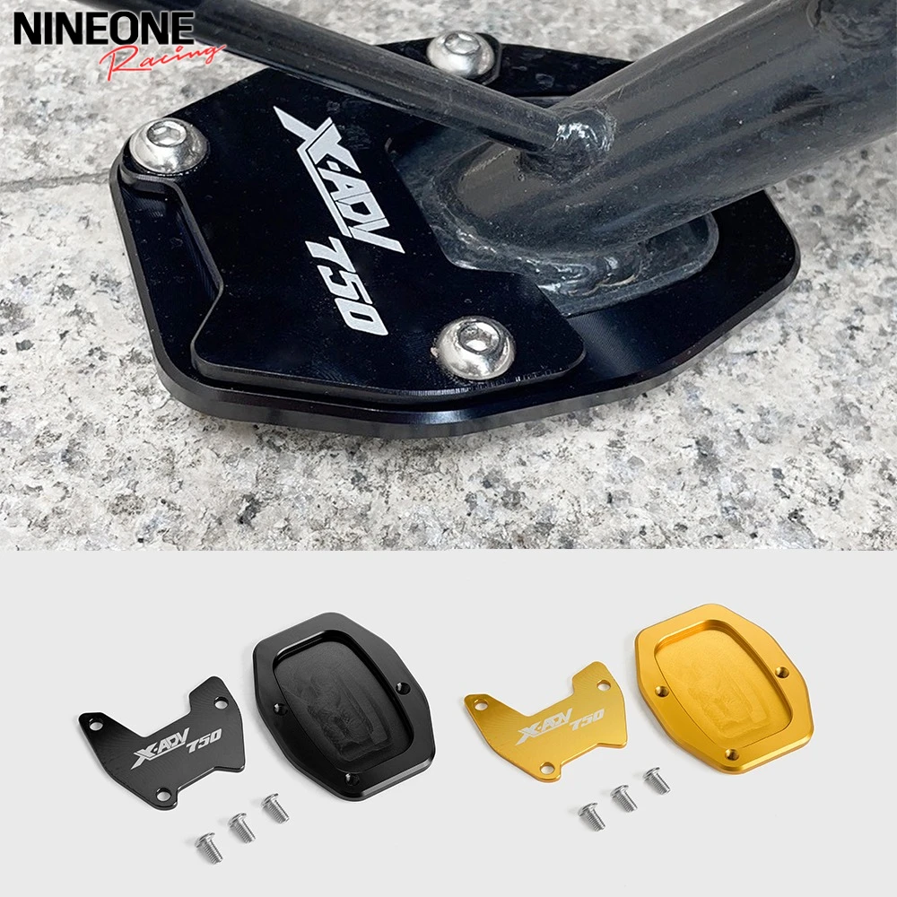 

For Honda Forza NSS 750 2021 For XADV 750 Motorcycle Foot Side Stand Pad Plate Kickstand Enlarger Support Extension NC750X