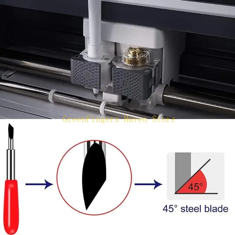 F68D 30, 45, 60 Degree Steel Cutter Blade Lettering Blade for Roland Cutting