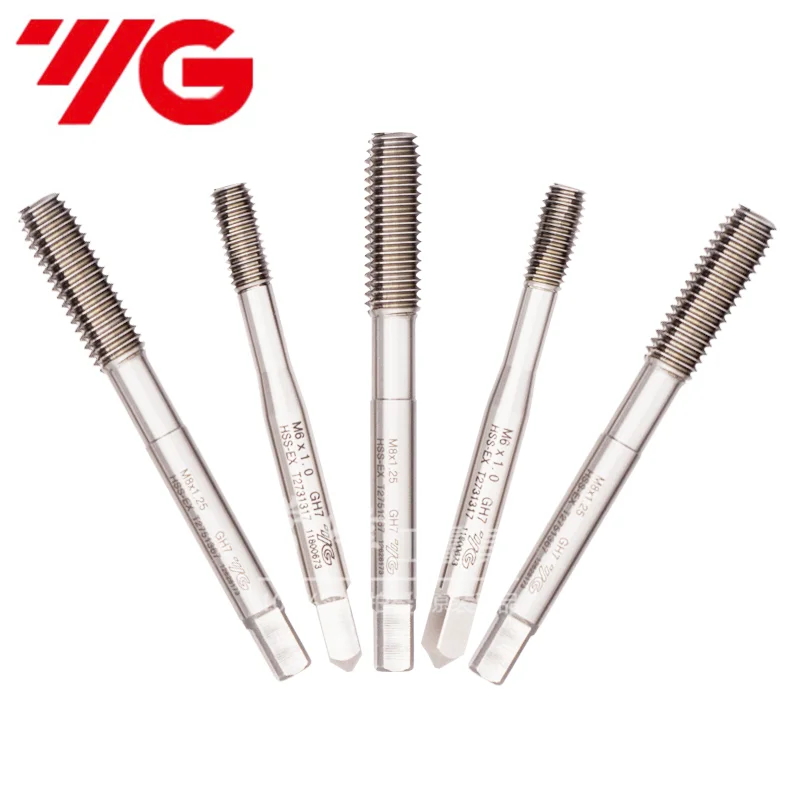 YG HSSE Metric Forming Tap With Titanium plating M2M2.5M3M4M5M6M8M10M12 X1 X0.45 X0.5 0.8 1.25 X1.75 Machine Screw Thread Taps