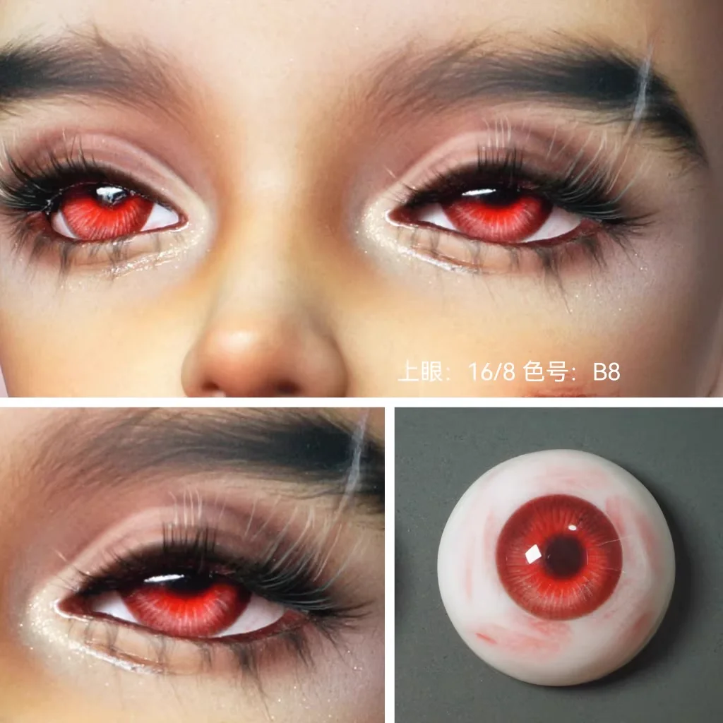 

18mm Eyes For Toys “ Witch” Doll Accessories,1/6 1/4 1/3 BJD SD DD Safety Eyeball