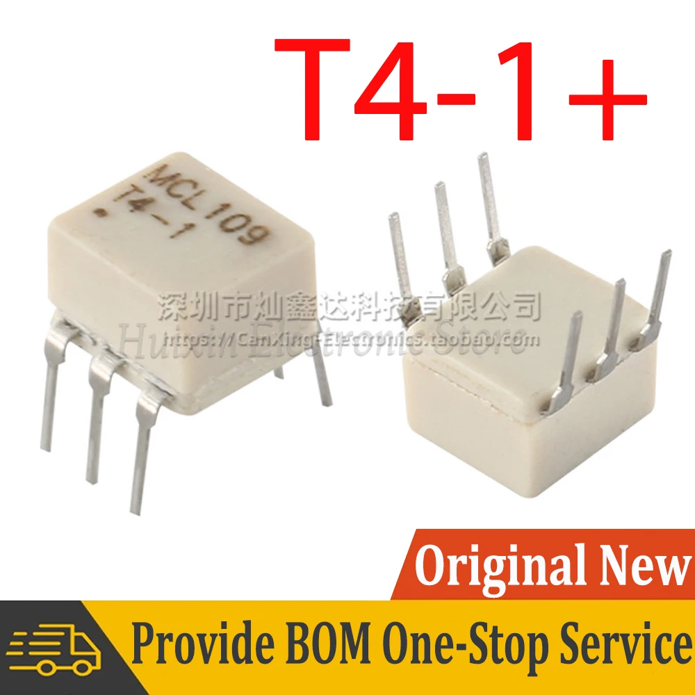 2pcs MCL T4-1+ T4-1 Frequency 0.2-350MHZ Turns Ratio 1:4 Isolation RF Balun Signal Transformer