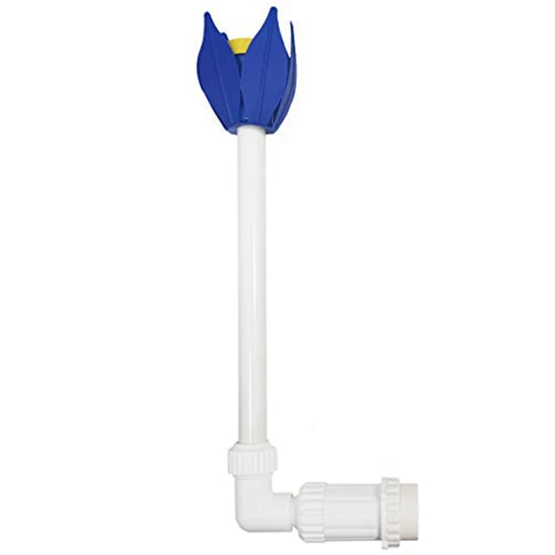 

1 PCS Pool Fountain Adjustable Waterfall Pool Fountain Spray Lotus Shape Pool Nozzle Sprinkler Plastic