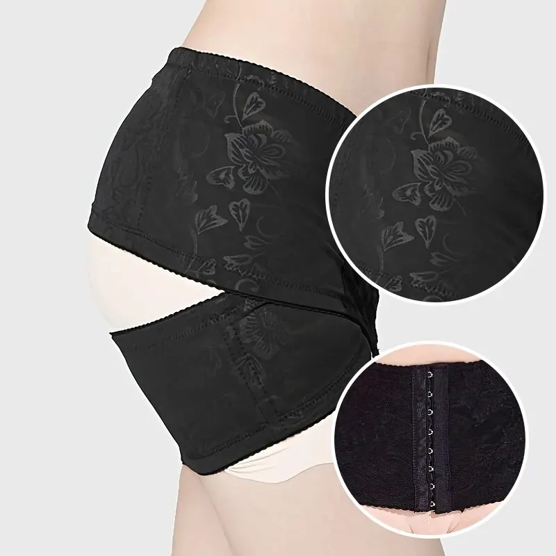 Women\'s Buttocks Lifting Padding Shaping Shorts Women\'s Tight Abdominal Training Waist Protection Tight Shaping Shorts