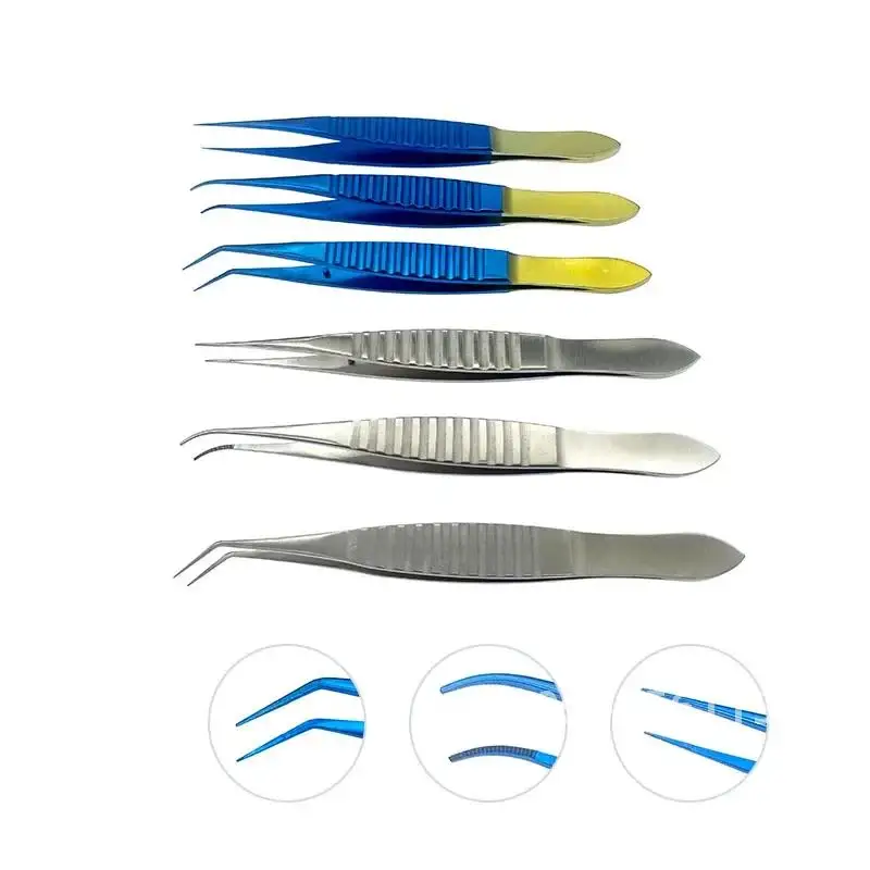 Fue Hair Transplant Tweezer Forceps Implanter Tweezers Titanium/stainless Steel Hair Transplant Tool