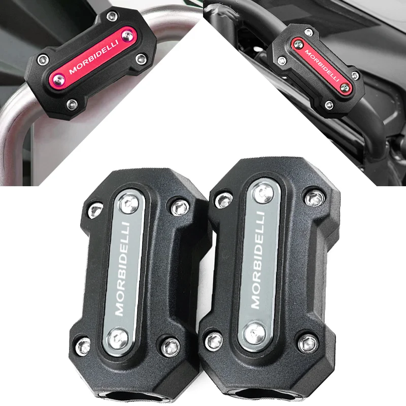 

For Morbidelli T1002VX T 1002 VX 2025 Motorcycle Engine Crash Bar Protection Bumper Decorative Guard Block Accessory 22/25/28mm