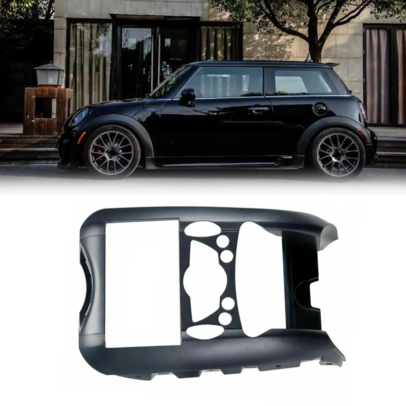 

2 Din Car Radio DVD Player Fascia Frame for-BMW Mini Cooper R55 R56 R57 Trim Panel Installation Kit