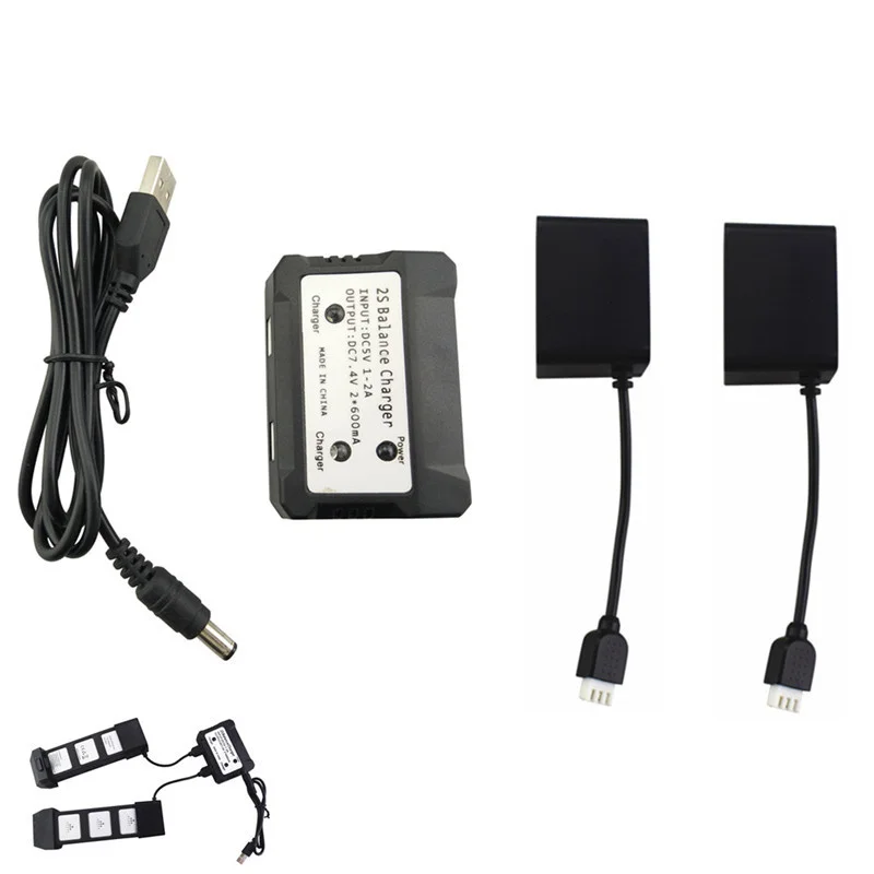 HS720 HS720E RC Quadcopter Drone 2 In 1 Balance Charger USB Box Spare Parts Accessories