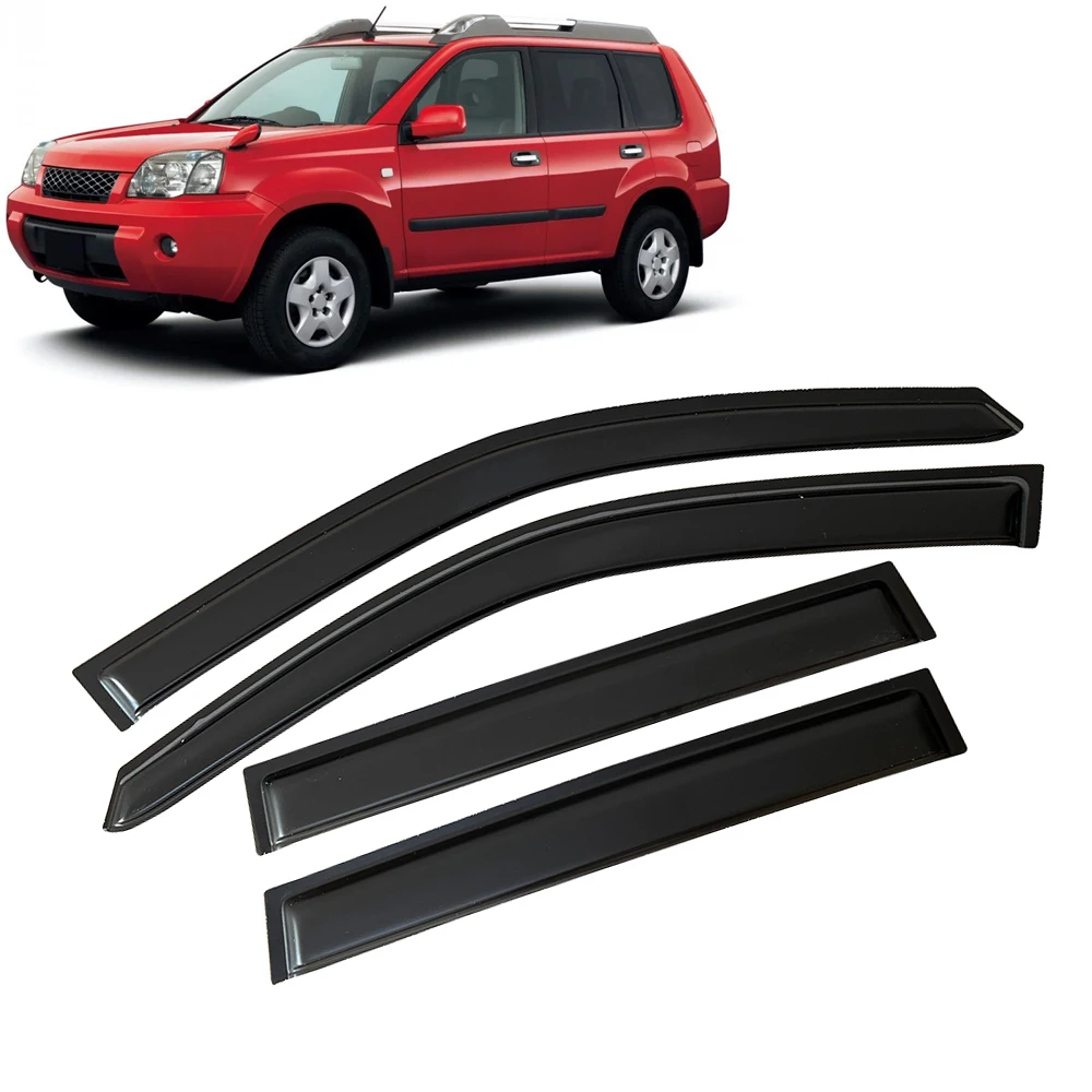 

Оконный козырек для Nissan X-TRAIL T30 2001 2002 2003 2004 2005 2006 2007, ветрозащитные дефлекторы, защита от дождя, дверной козырек, вентиляционные шторы