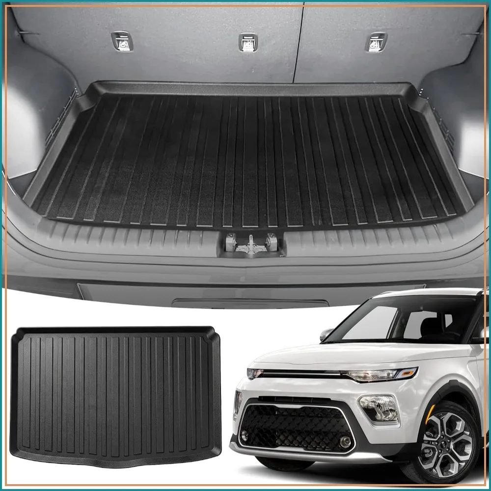 

Custom Fit Cargo Liner for Kia Soul 2020-2026 - All-Weather Protection, Easy Clean, Durable TPE Trunk Mat