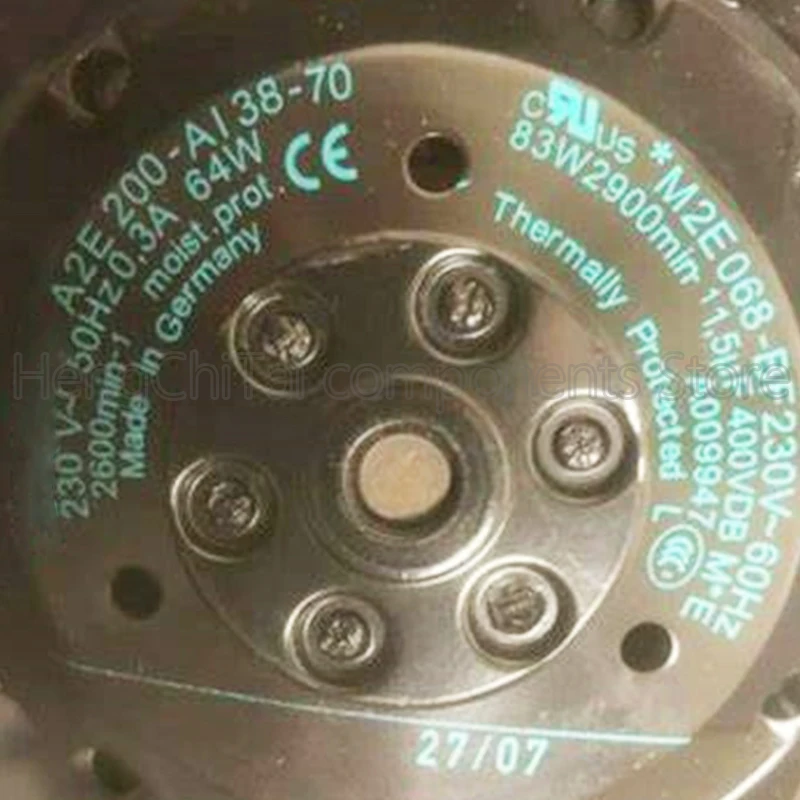 Original 100% Working A2E200-AI38-70 230V 50Hz 0.3A 64W Fan
