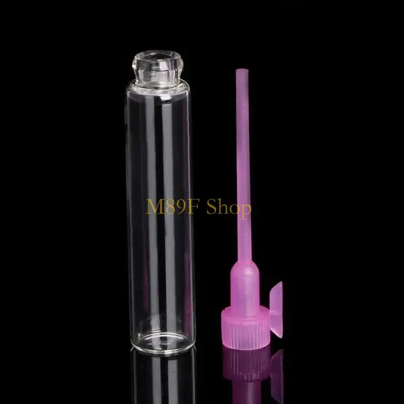 M89F 1/100Pcs/Lot Mini Cosmetic Essential Oil Sample Glass Bottle Containers