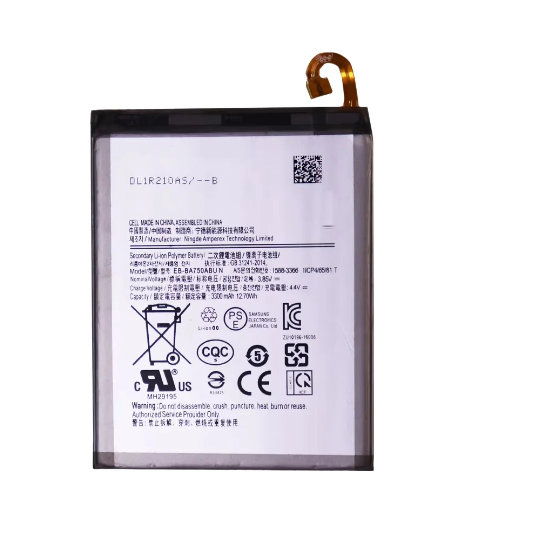 Flash sales 3300mAh EB-BA750ABU rechargeable batteries A7 2018 version A730x A750 SM-A730x A10 2019 SM-A750F+free tools