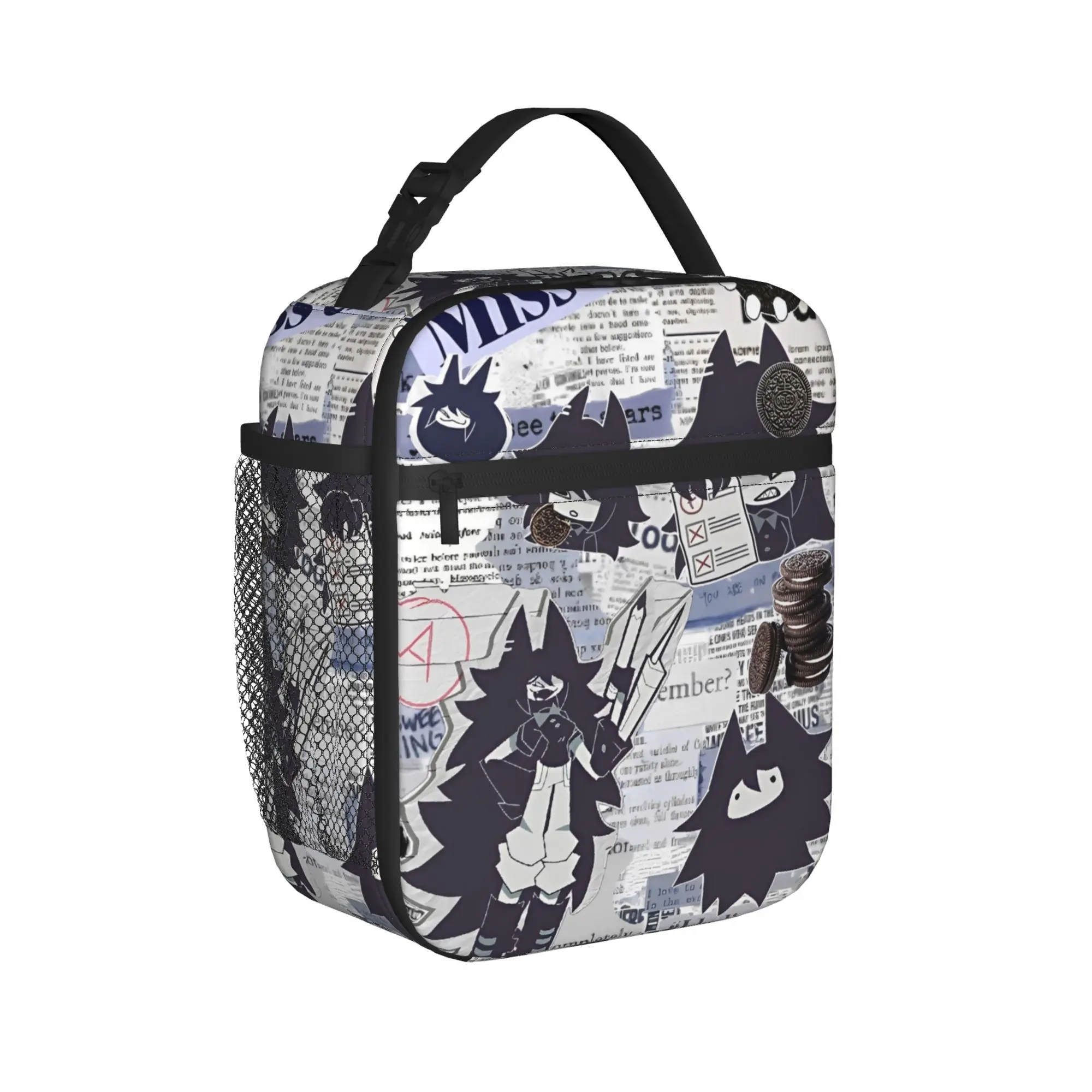 Fundamentals Paper Education Anime Insulated Lunch Bag For Work Funny Food Container Reusable Thermal Cooler Lunch Boxes