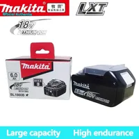 Original Makita 18V 5/6/Ah rechargeable battery, fast charging, high endurance, Makita BL1830 BL1840 BL1850 18650 tool battery,