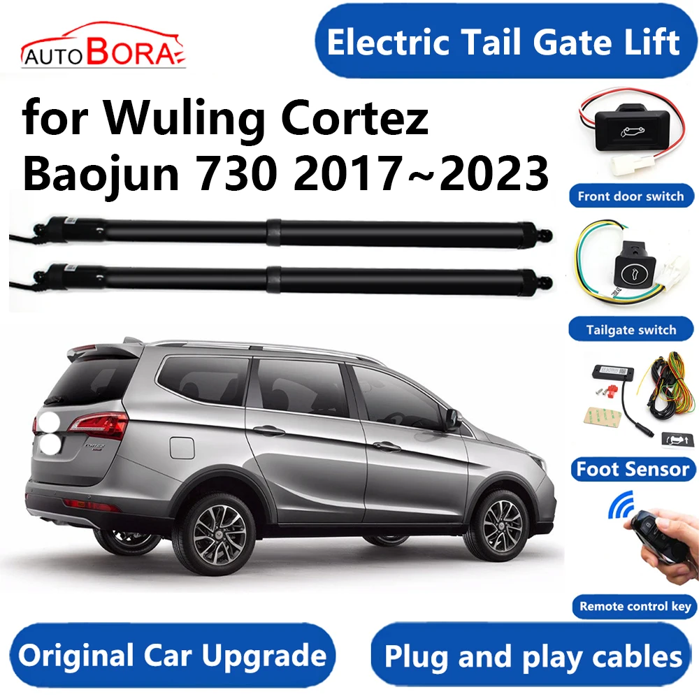 

Car Electric Tail Gate Lift System Power Liftgate Kit Auto Automatic Tailgate Opener for Wuling Cortez Baojun 730 2017~2023