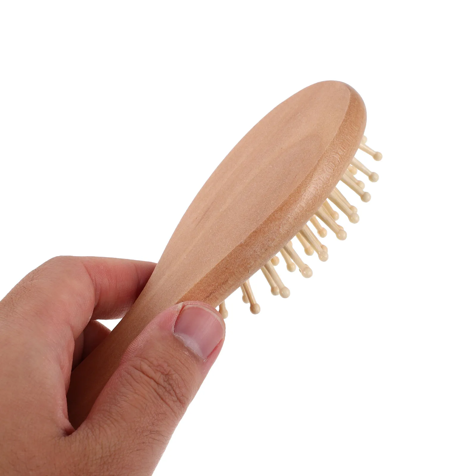 

1Set Children Wool Hair Brush and Comb Set Natural Wood Baby Grooming Tools Daily Care Portable Travel Hairbrush Kit