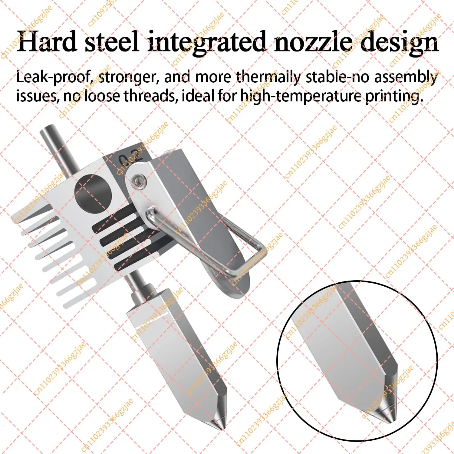 klf-hzdadeve-02-04-06-mm-sparkx-i7-hotend-hot-end-all-metal-integrated-print-head-hardened-steel-silicone-cover-nozzle-brush