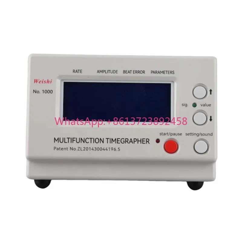 Weishi Mechanical Watch Timing Tester Machine Multifunction Timegrapher NO. 1000 Auto Calibration Timer Machine