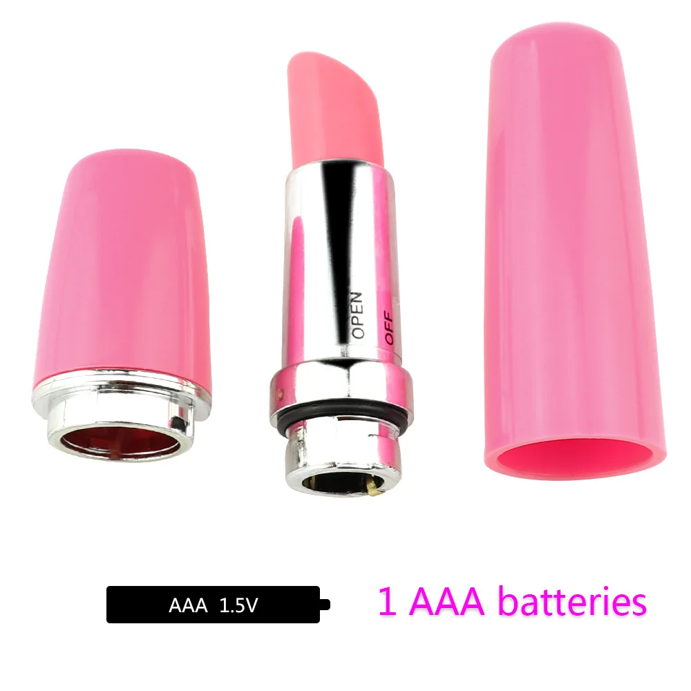ABS Mini Lipstick AV Wand Vibrator, Female Clitoral G-spot Stimulator Massager Masturbator, Female Adult Sex Toys, Sex Toys 18+ image 2