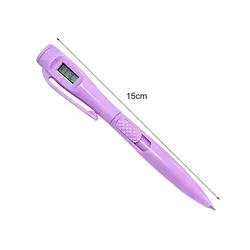 Digital Watch Pen Lightweight Clip Design Plastic Electronic Pen For Writing Special Purpose Ball Pen Electronic Watch Test Pen