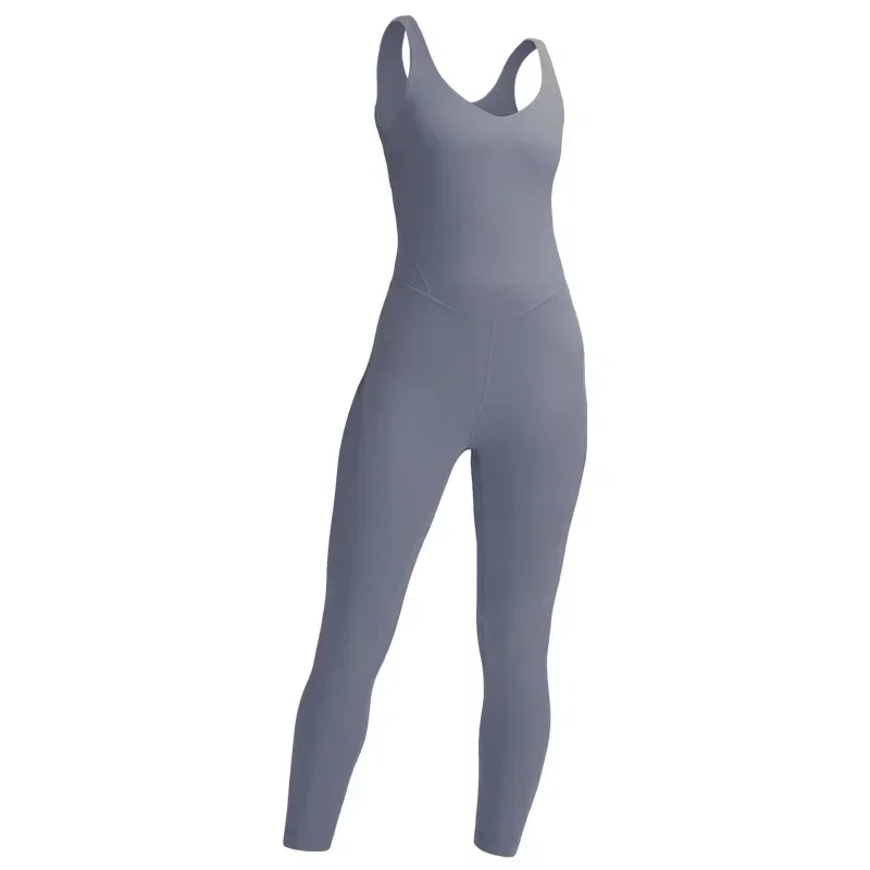 Combinaison de yoga double face pour femme, haut moulant, pantalon long, haut précieux, haute élasticité, sport, brossé