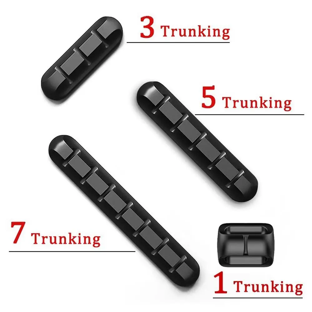 Auto Interior Wire Protector Car Accessories Cord Clip Line Card Cable Holder Cable Organizer Desktop Organizer Cable Winder