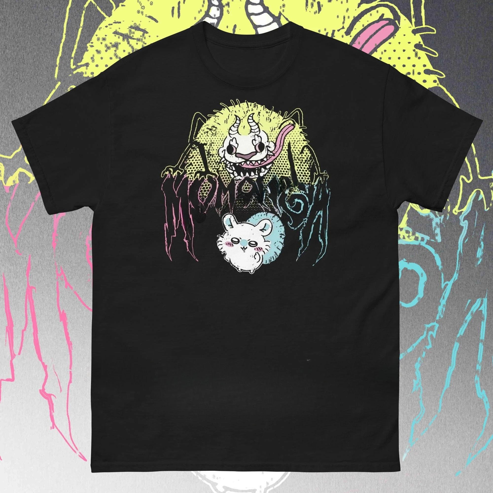 Chiikawa Usagi Hachiware Interessantes T-Shirt mit Alltagsszenen-Motiv, Unisex O-Ausschnitt Kurzarm Sommer-Freizeitkleidung für Kinder und Erwachsene – Detail 3