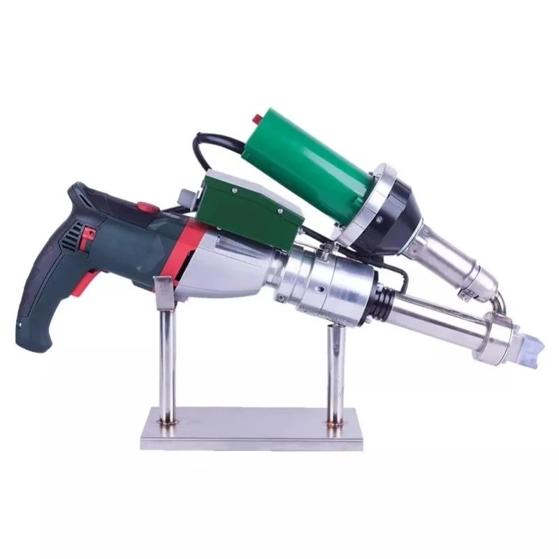 

Double Independent Heating Systems Pfj3400 Handle Welding Machine Plastic Welding Kit Hand Extrusion Welder Extruder