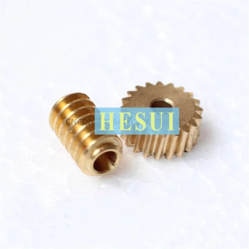 

3D printer worm gear and worm