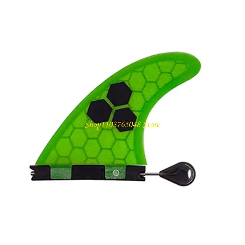 Longboards Fins Box Conversion Adapter Set Konverter mit Installationswerkzeug für Surfboard Fins Compacts Travel