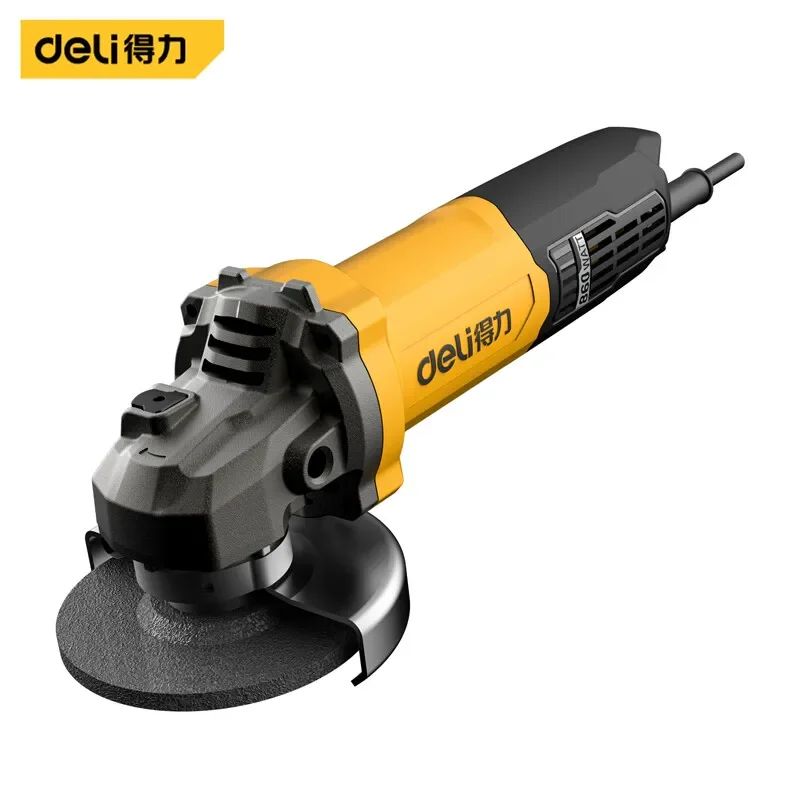 Deli 220V Angle Grinder 860W high-power grinding tool 100mm cutting diamond electric tool polishing and grinding machine