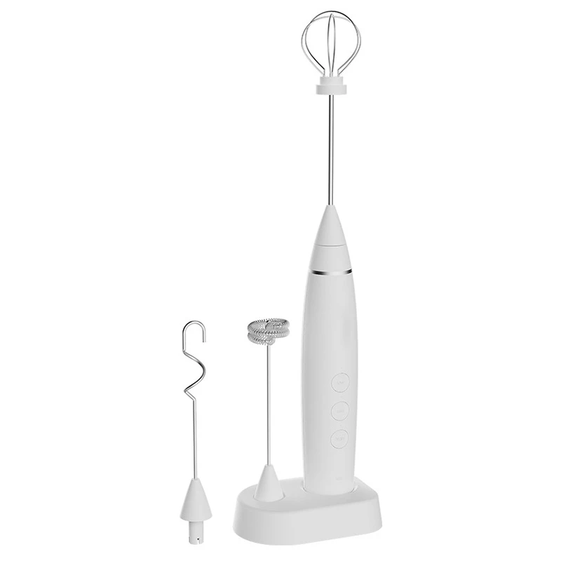 

Rechargeable Egg Beater Blender Hand-Held Automatic Egg Beater Milk Foaming Machine Milk Coffee Blender