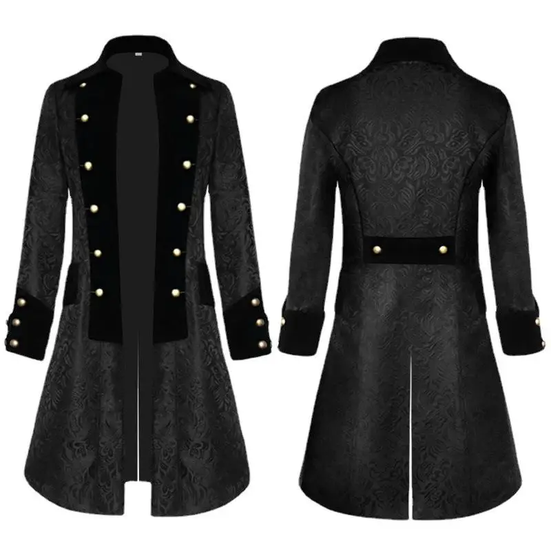 

New Festival Men's Coat Fsy Winter Faionable Traditional Chinese Sle Clothing Unbranded Stage Performance Wear