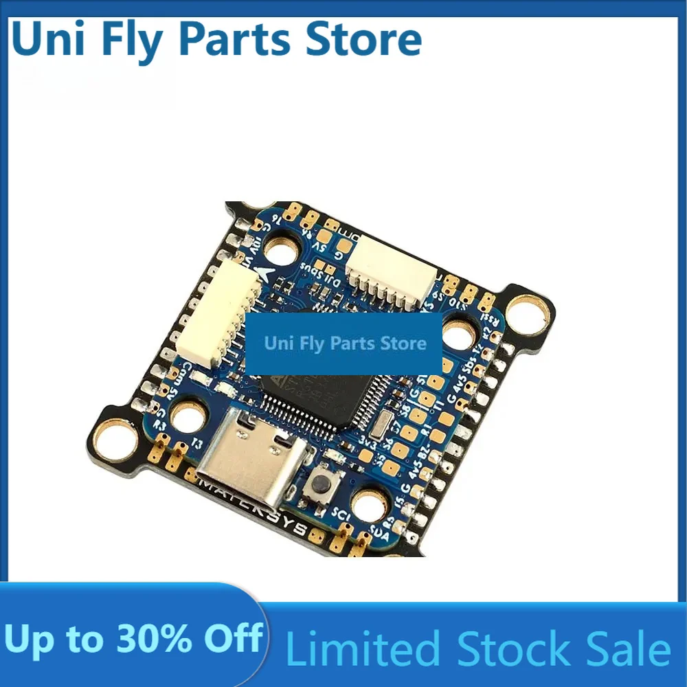 UniFlyFor Matek System F405-MINI TE Flight Controller Built-in M32F405RGT6 ICM42605 W/OSD BEC 5V 10V For FPV RC Racing Drone VT
