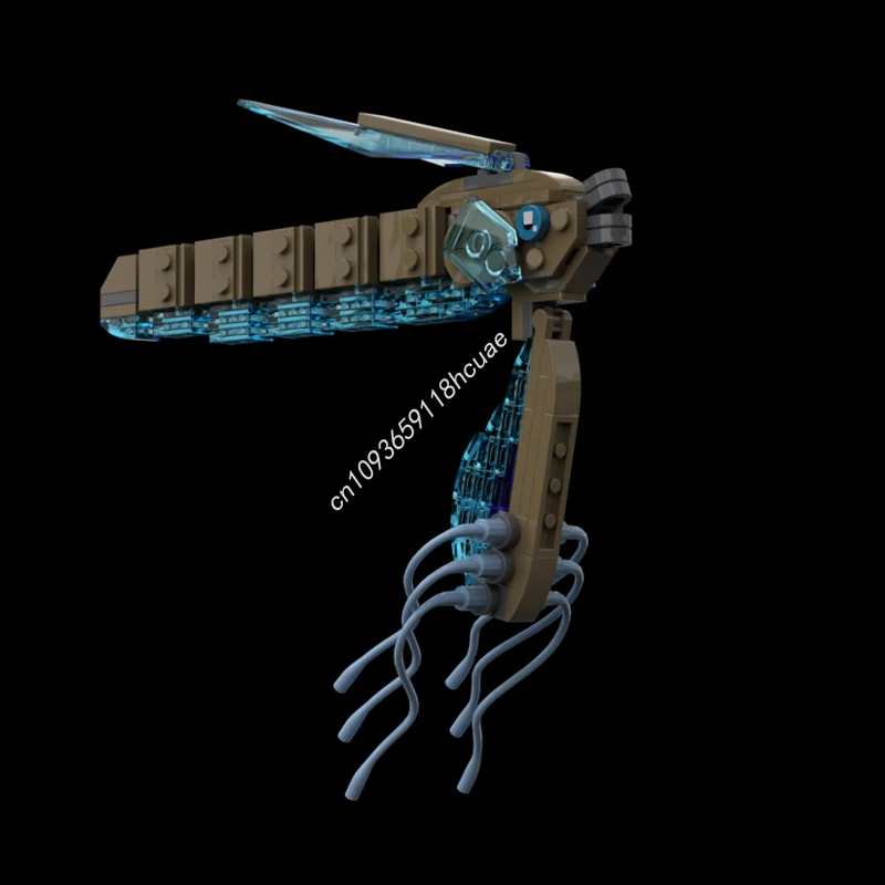 

144 шт. MOC Пегас Рыба Дибаго Воланы для несовершеннолетних строительных блоков для подростков Рождественская игрушка Подарок Коллекционная модель для взрослых Детская модель