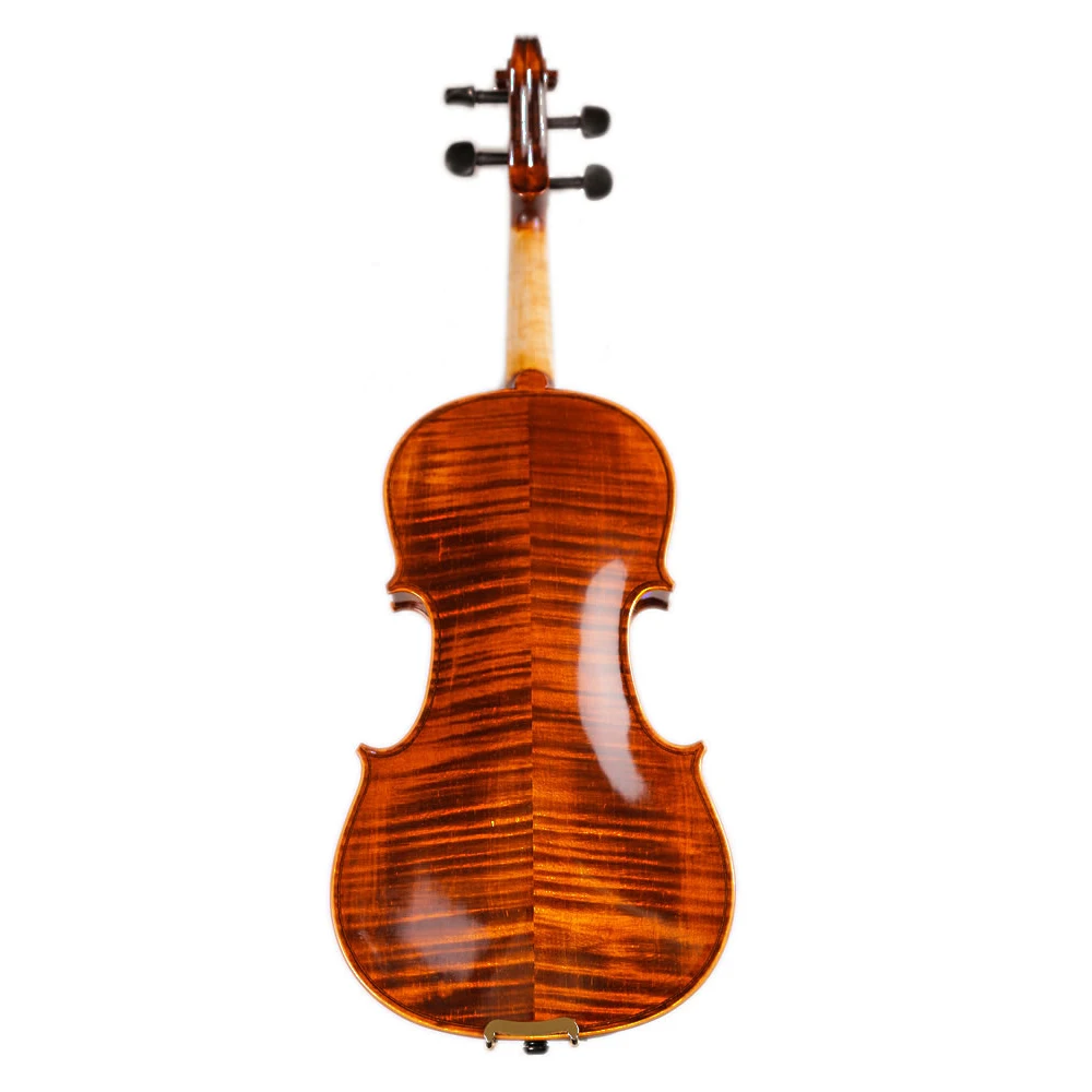 

High Class 4/4 Full Size Acoustic Violin Premium Solid Wood Stringed Instrument For Student Beginners Practice Training