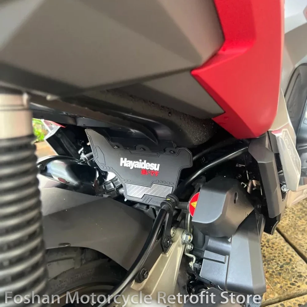 ملحقات تركيب الدراجة النارية Honda ADV 160 2022 2023 2024 adv160 حماية أجزاء الحاجز المطاطي