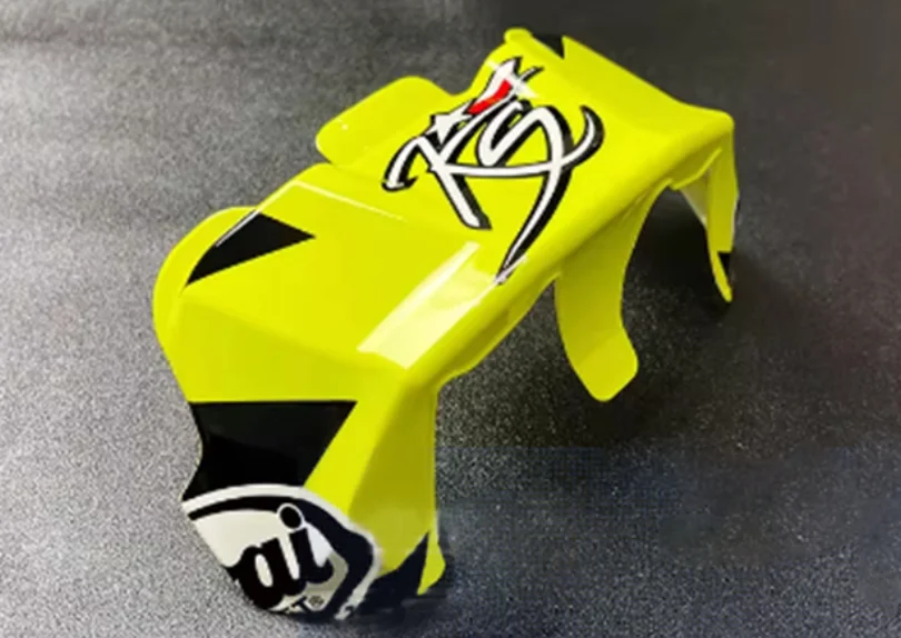 For Schwantz 34 RX7X RX-7X RR5 RX7V EVO Chaser-X CORSAIR-X Motorcycle Rear Trim Helmet Spoiler Helmet Spoiler Accessories