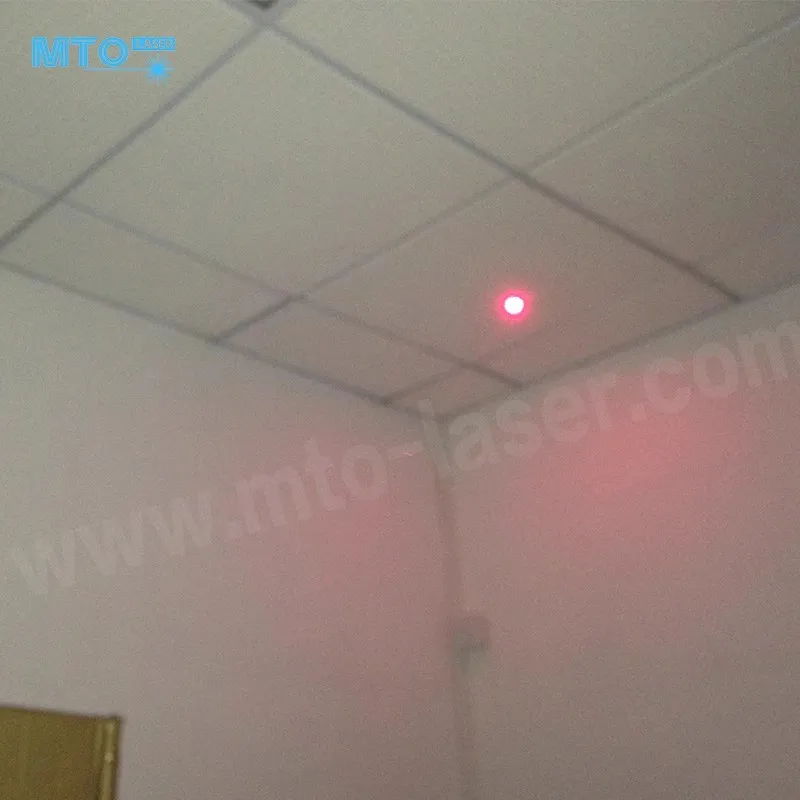 Adjustable Focus 650nm Red Light Dot Positioning Light Laser Module with Locking Ring