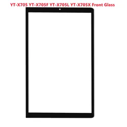 New Original LCD Display Outer Touch Glass For Lenovo Yoga Smart Tab YT-X705 YT-X705F YT-X705L YT-X705X Front Glass With OCA