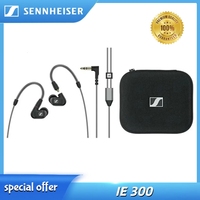 Original SENNHEISER IE 300 In-Ear Audiophile Headphones Wired Earphones HIFI Bass Earbuds Sports Headset Detachable Cable