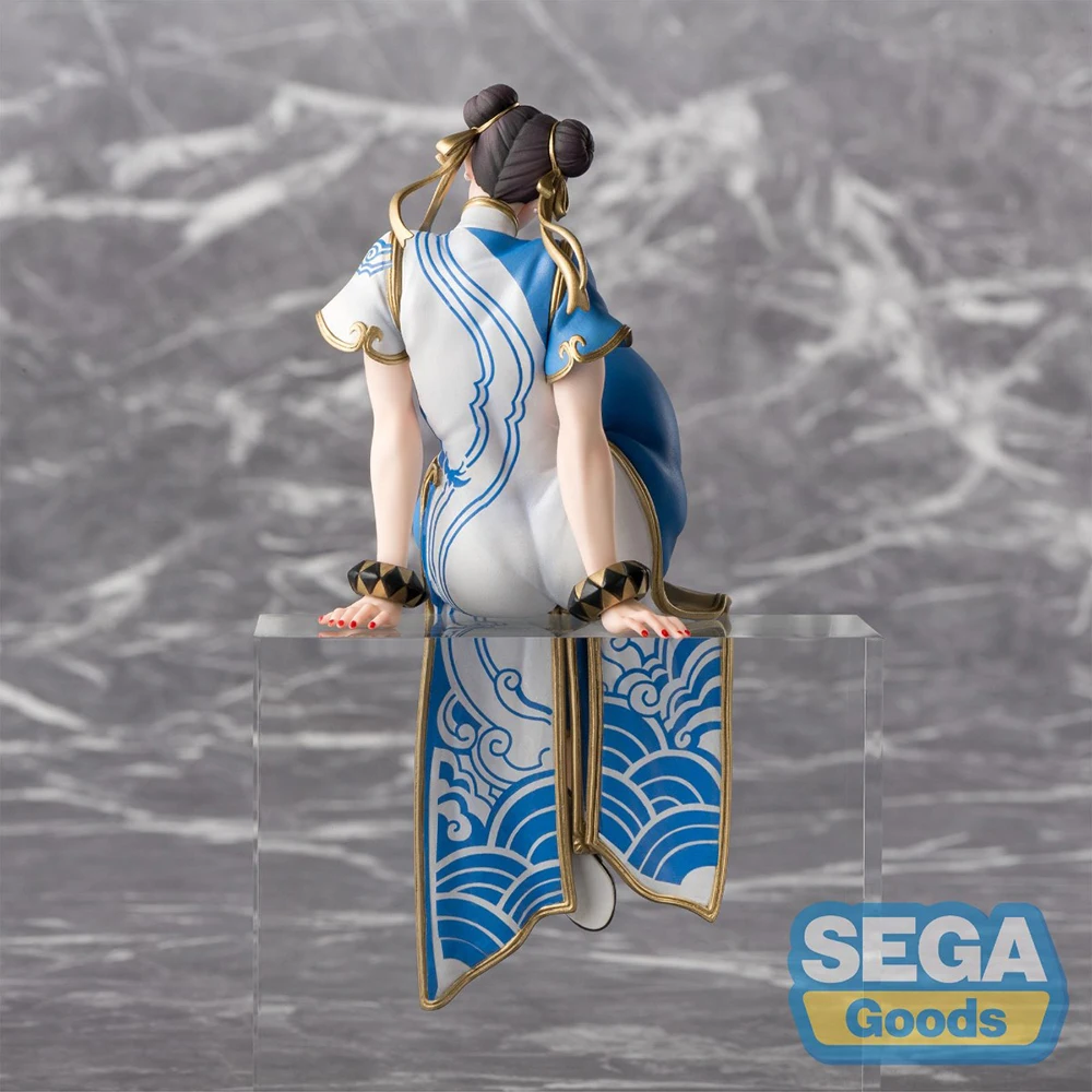100% original em estoque sega premium chokonose figura street fighter 6 chun-li coleção série modelo de personagem de desenho animado