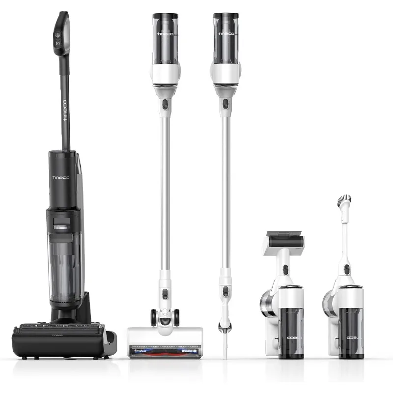 Tineco Floor ONE Switch S7 Wet Dry Vacuum Cleaner, Smart Floor Washer Multi-Function, Self-Cleaning