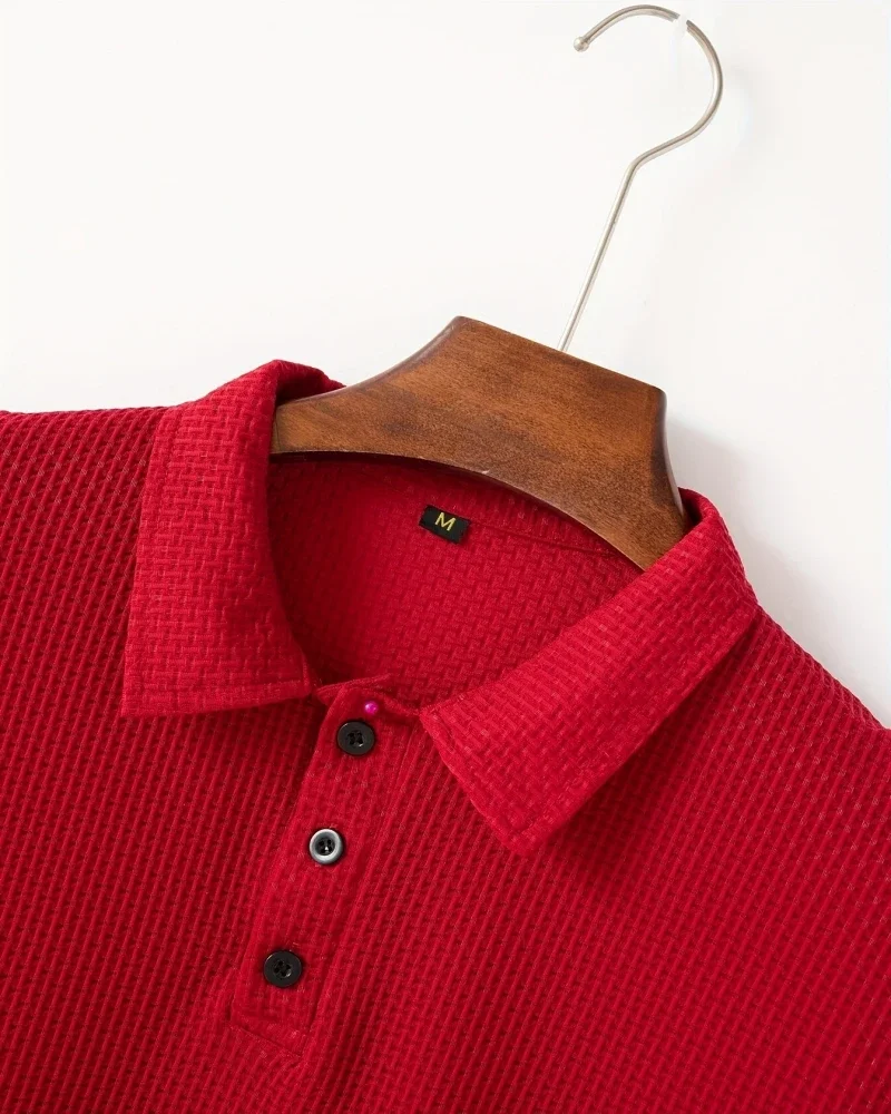 Summer Men's High Quality Embroidered Logo Polo Shirt New Business Leisure Fashion Cool Short Sleeve Top