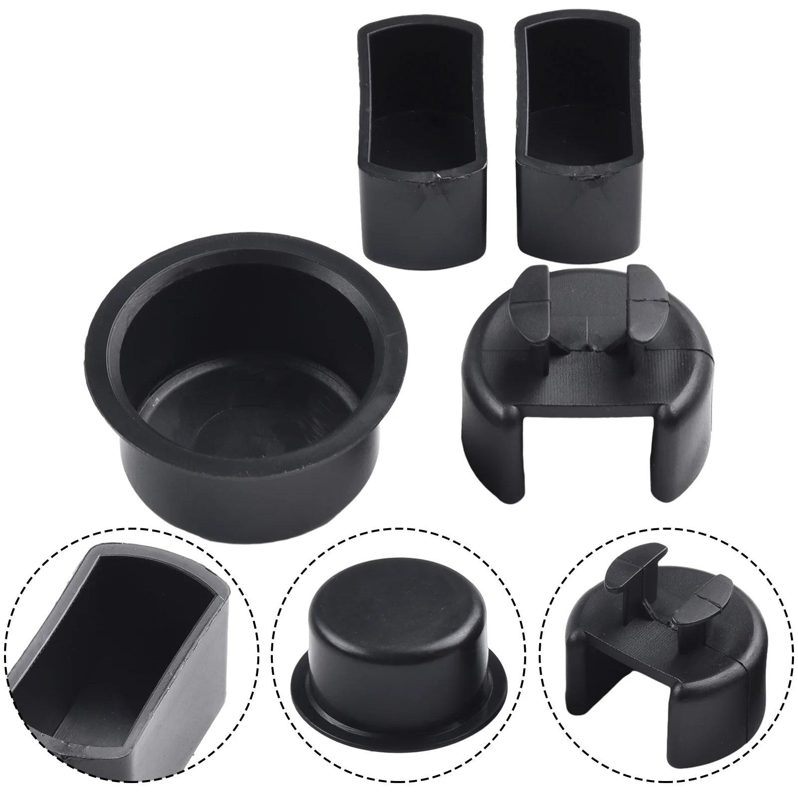 4Pcs Tailgate Hinge Pivot Bushing Insert Kit For Ford F Series Trucks For Ford F Series Trucks Brand New High-quality Kit